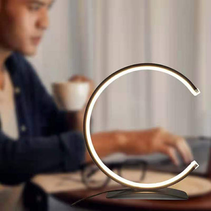 Lámpara de mesa LED con letras Protección para los ojos Luz de tres tonos Lámpara de mesa inteligente Luz nocturna