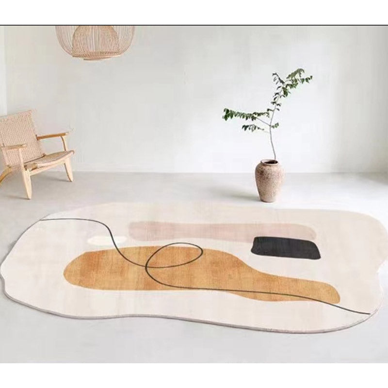 Tapis de Table d'extrémité de ménage, Wabi-sabi, vent, chambre à coucher, irrégulier