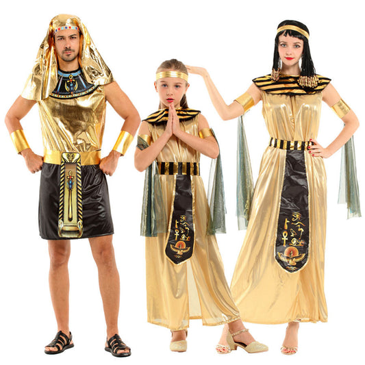 Disfraz de cosplay de Halloween, disfraces de Cleopatra, disfraces de princesa reina india