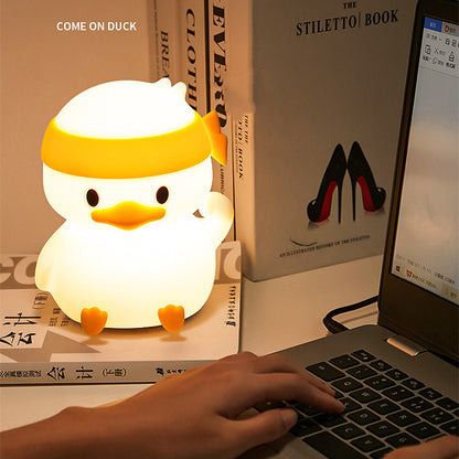 Creative Silicone Duck Night Light