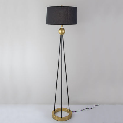 Lampe de table de chevet décorative avec trépied créatif