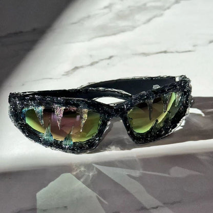 Gafas de sol de epoxi American Dark Tabby de Halloween