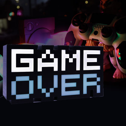 Luz de atmósfera de juego Game Over