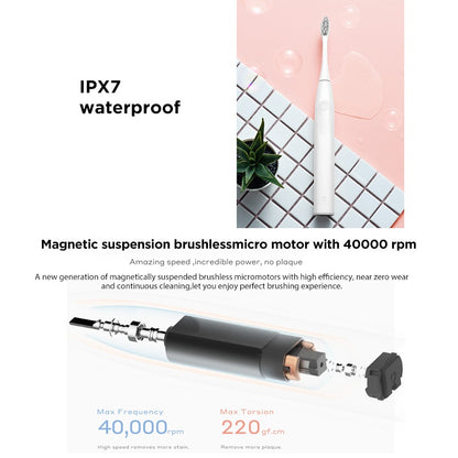 Z1 IPX7 Global Version Waterproof Toothbrush Fast And Automatic Charging