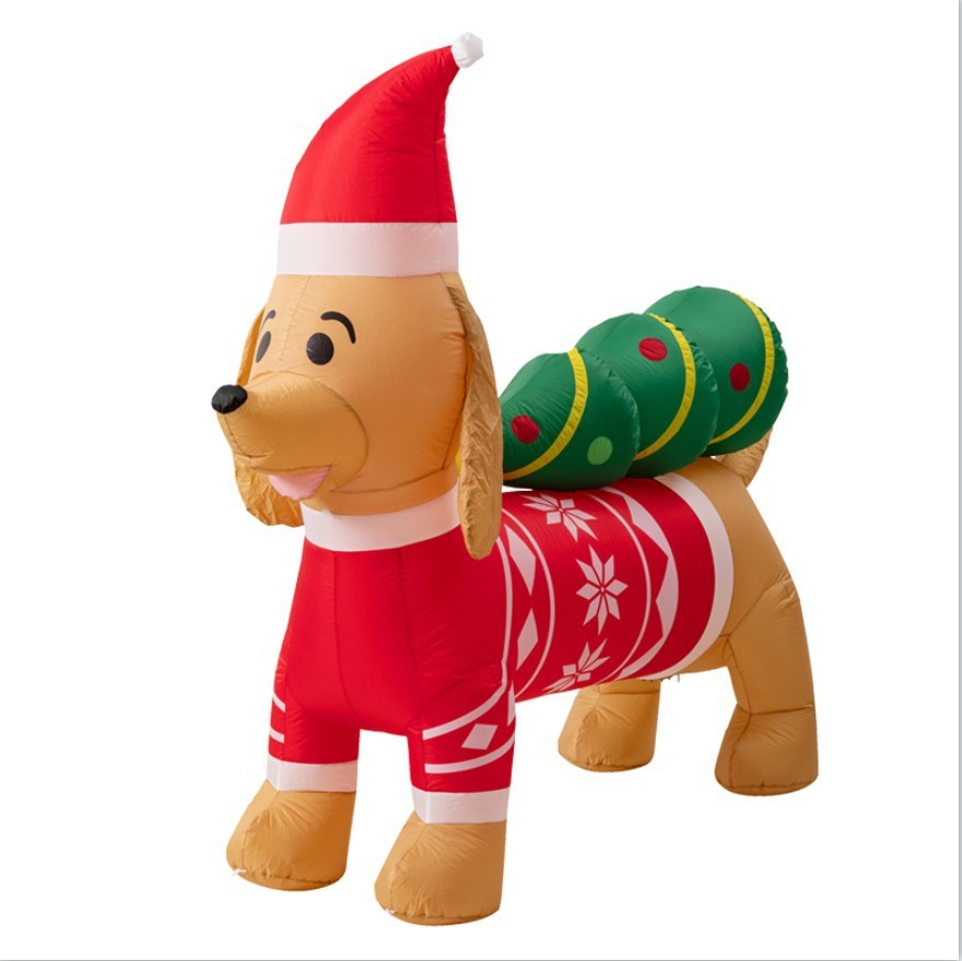 Holiday Sausage Dog Back Christmas Tree Decorations