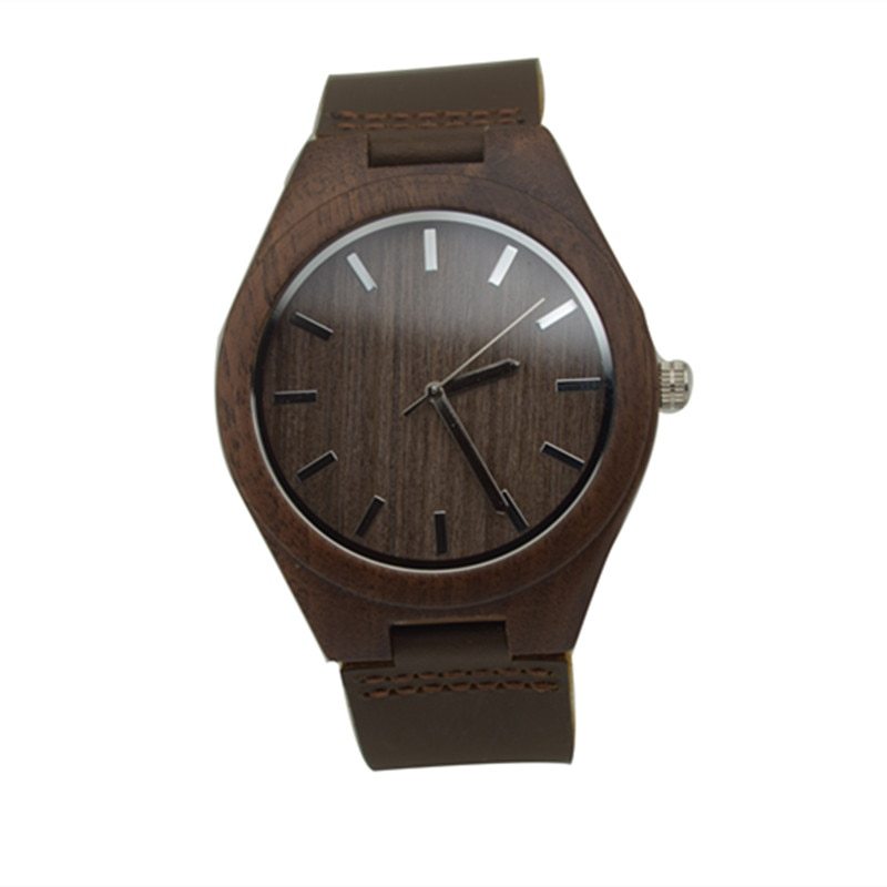 Relojes de pulsera de madera de nogal