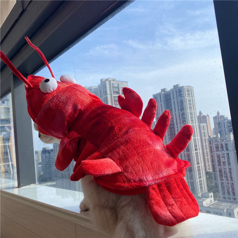 Vêtements de homard pour chat d'Halloween Nouvel An Noël