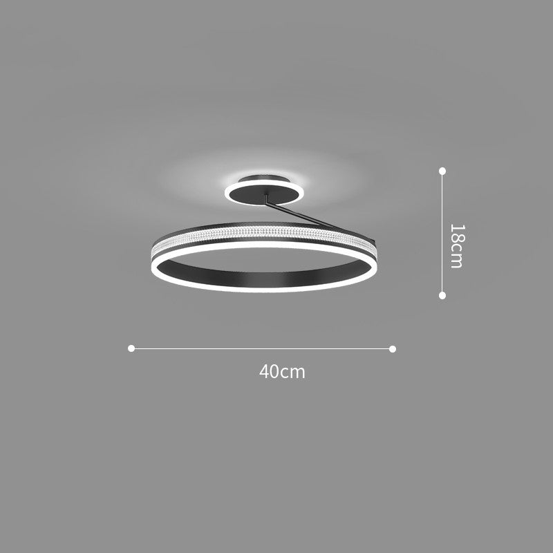 Luces de techo de dormitorio modernas y minimalistas