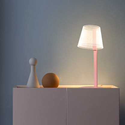 Lampe de bureau en acrylique à personnalité créative à LED