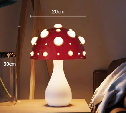 Mushroom Decorative Table Lamp Bedroom Dimming