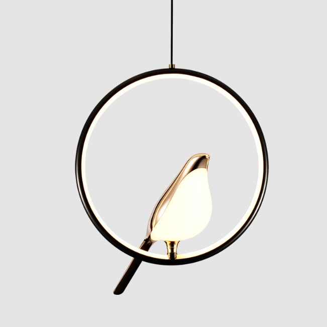 Magpie petit lustre postmoderne chambre simple et luxueuse