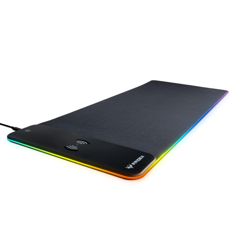 Wireless charging mouse pad