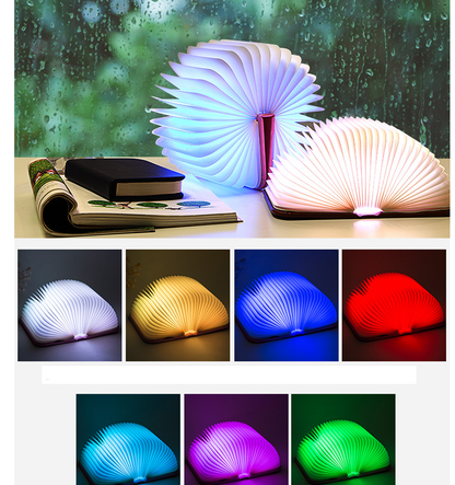 Lampe livre pliante