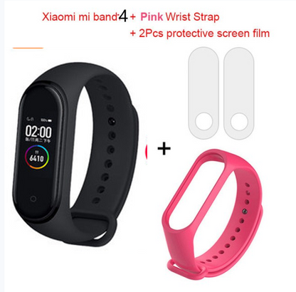 Versión Global Xiaomi mi band 3 Fitness Tracker pulsera inteligente 0,78 pantalla táctil OLED 50M impermeable miband 3 Xiomi band 3