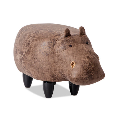 Creative Calf Cartoon Animal Stool At The Door Of Household