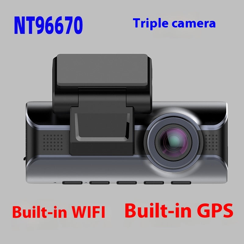 Driving Recorder 2K 1080p Built-in WIFI GPS Driving Track