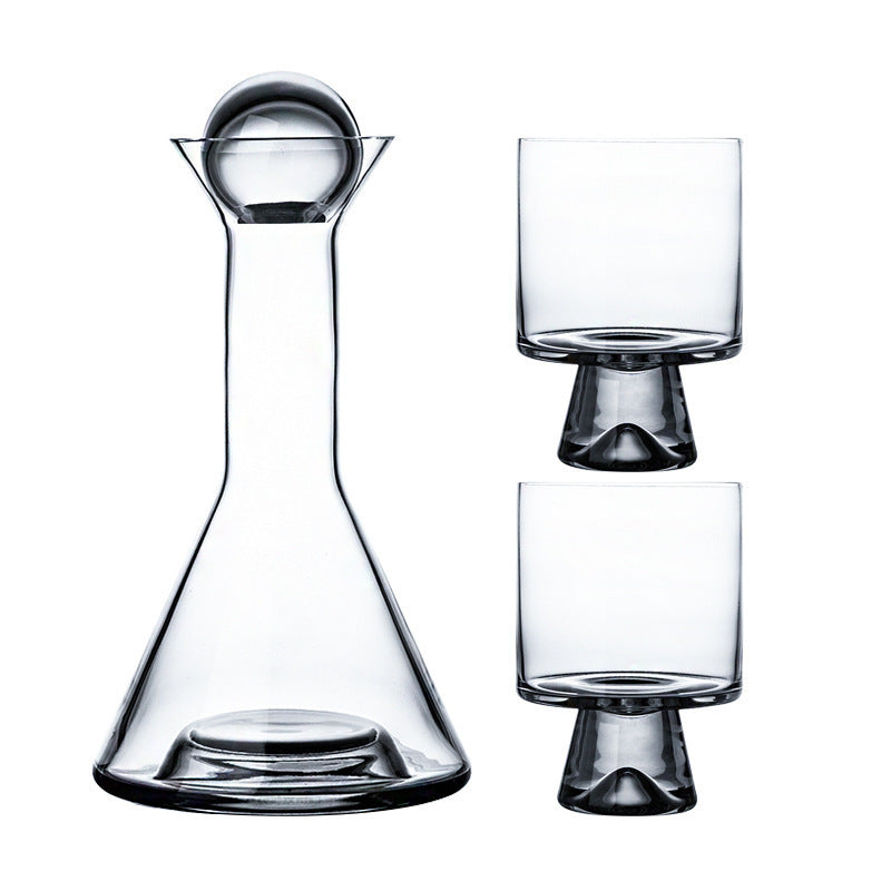 Secondary Glass Cold Kettle Simple Cup Set