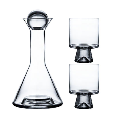 Secondary Glass Cold Kettle Simple Cup Set