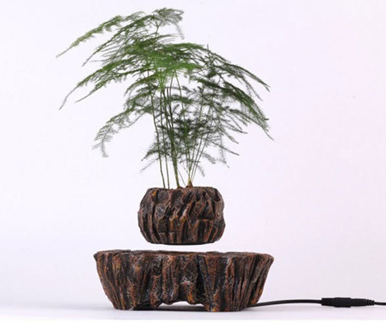 Caliente Koop Magnetische Levitatie aire Bonsai olla arte Ingemaakte cielo suculenta maceta geomancia ornamentos decoración flor Drijvende olla