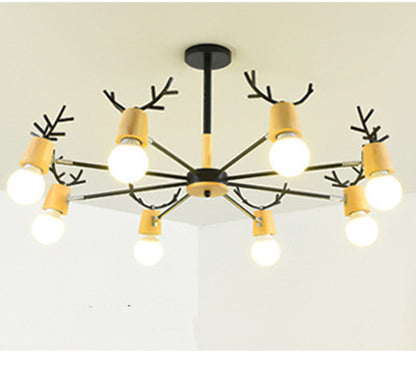 Modern Minimalist Ceiling Lamp Nordic Creative Antler Lamp