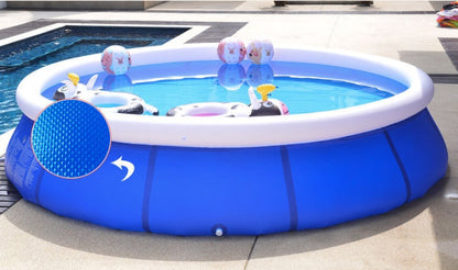 Piscina inflable casera 