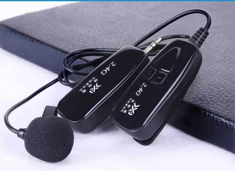 2.4G lavalier wireless microphone live broadcast