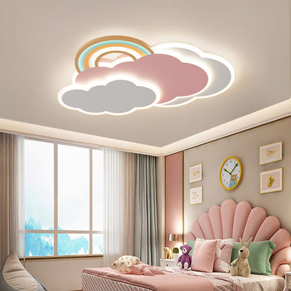 Plafonnier pour enfants Rainbow Cloud