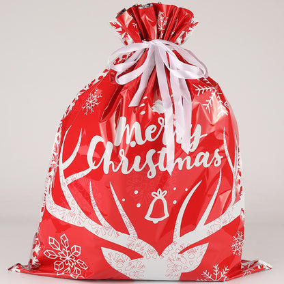 Home Fashion Simple Drawstring Christmas Gift Bag Suit