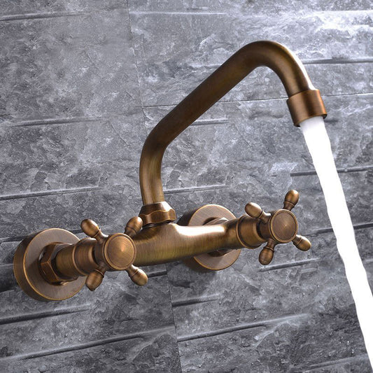 Bathroom Wall Type Basin Faucet European Style