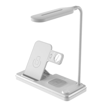 Lampe de table pliable multifonctionnelle 4 en 1 charge rapide 15W