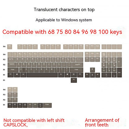 Clavier Bluetooth mécanique compétitif simple radio dégradé 64