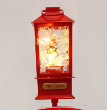 Christmas Snow Street Lamp Living Room Decorations