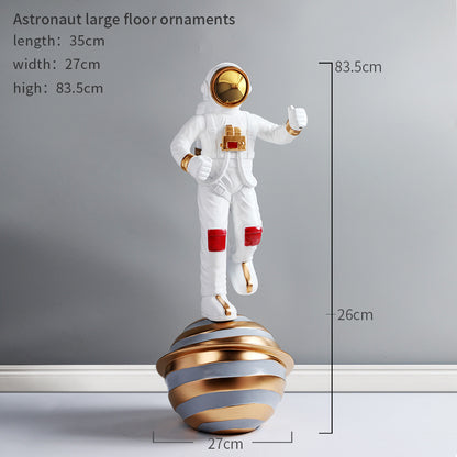 Creative Large Floor Decoration For Astronaut Living Room