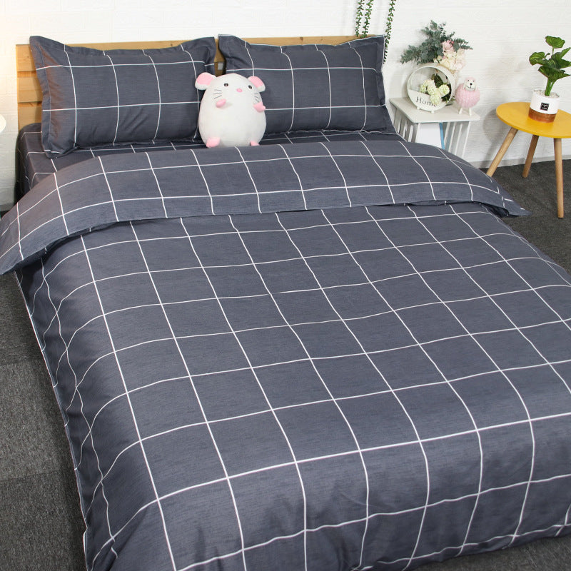 Bed Pure Cotton Quilt Cover Summer Student Dormitory Single Bed Supplies