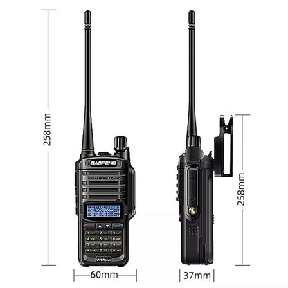 Intercomunicador marino de dos etapas UV-9RPlus resistente al agua 15W UHF VHF