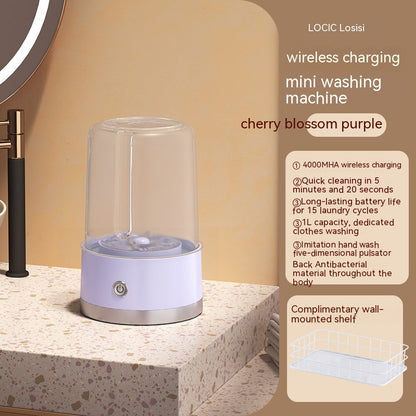 Wireless Charging Mini Laundry Cup Portable