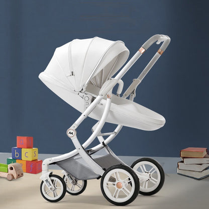 Nouveau Poussette de luxe pour bébé avec siège auto