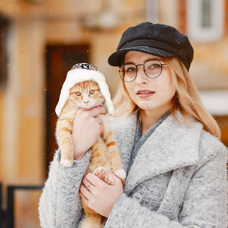 Pet Cold-proof Fleece Hat