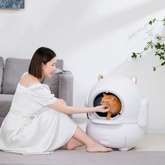 Máquina automática inteligente de arena para gatos de desodorización y esterilización