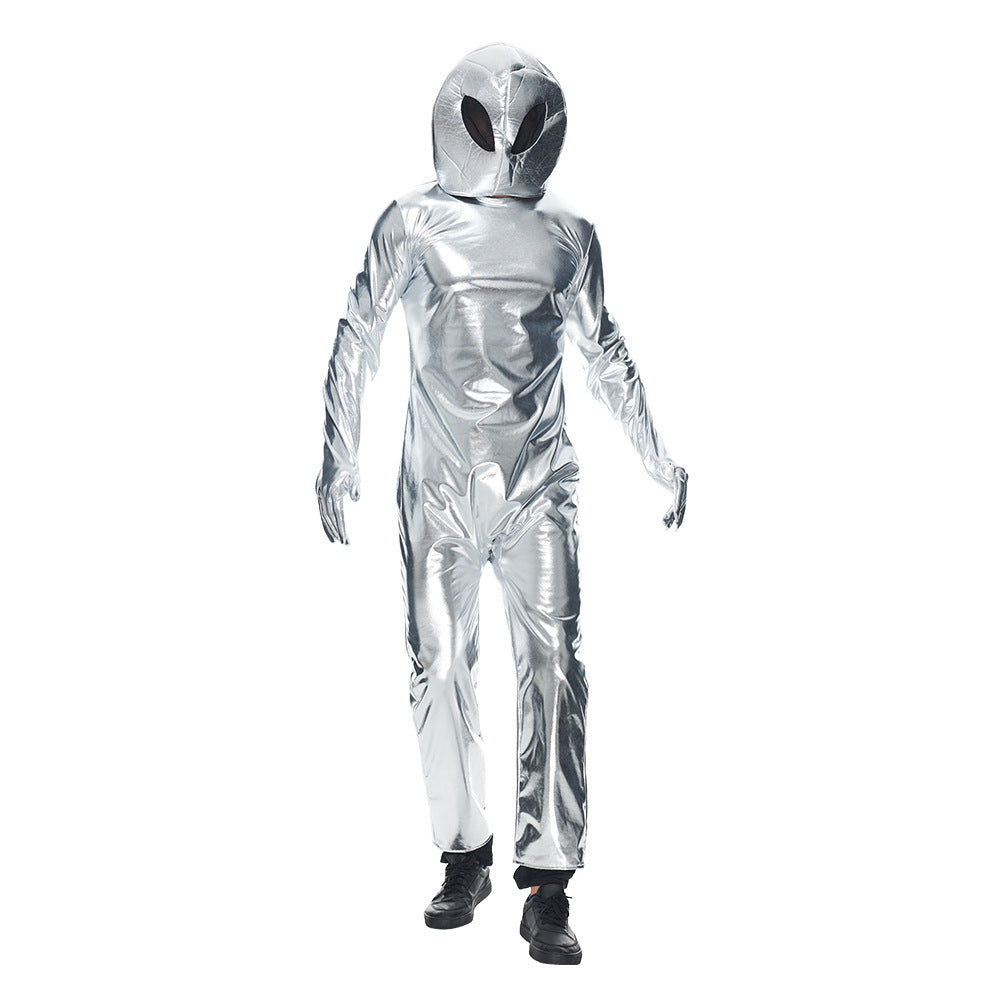 Disfraz de extraterrestre para fiesta espacial de Halloween