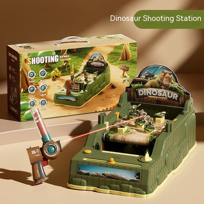 Mesa de tiro de dinosaurios Entrada educativa para niños