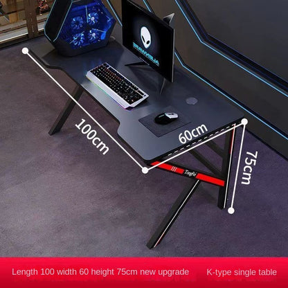 Table d'écriture et de sport électronique pour bureau à domicile