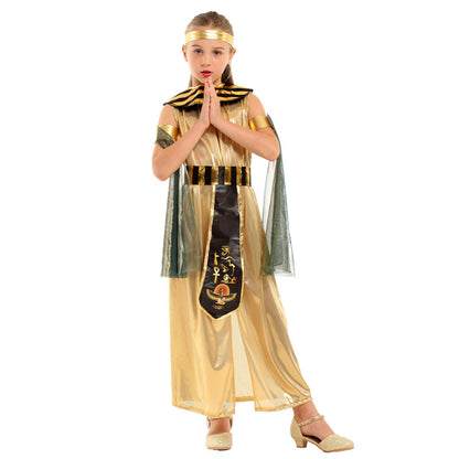 Disfraz de cosplay de Halloween, disfraces de Cleopatra, disfraces de princesa reina india