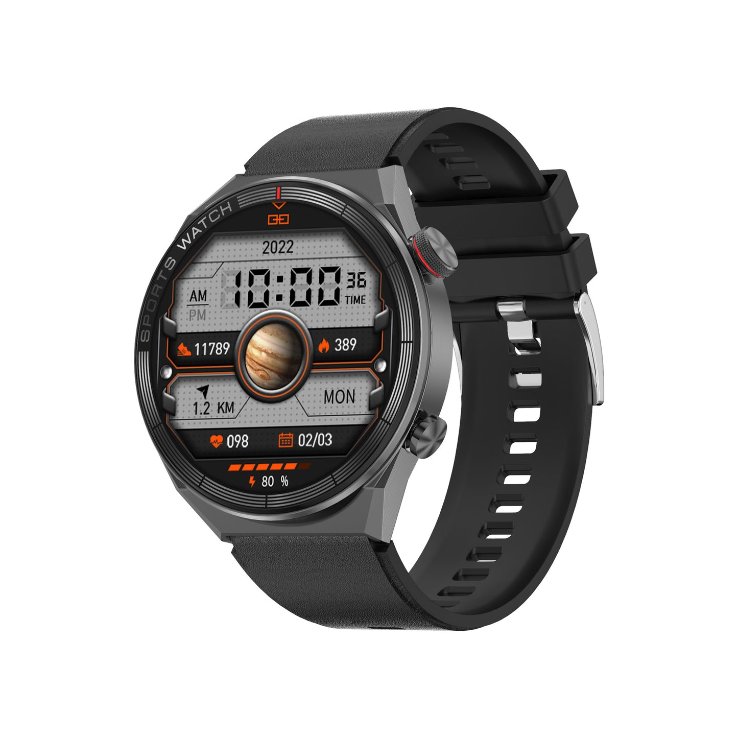 Reloj inteligente multifuncional con llamada Bluetooth en pantalla grande