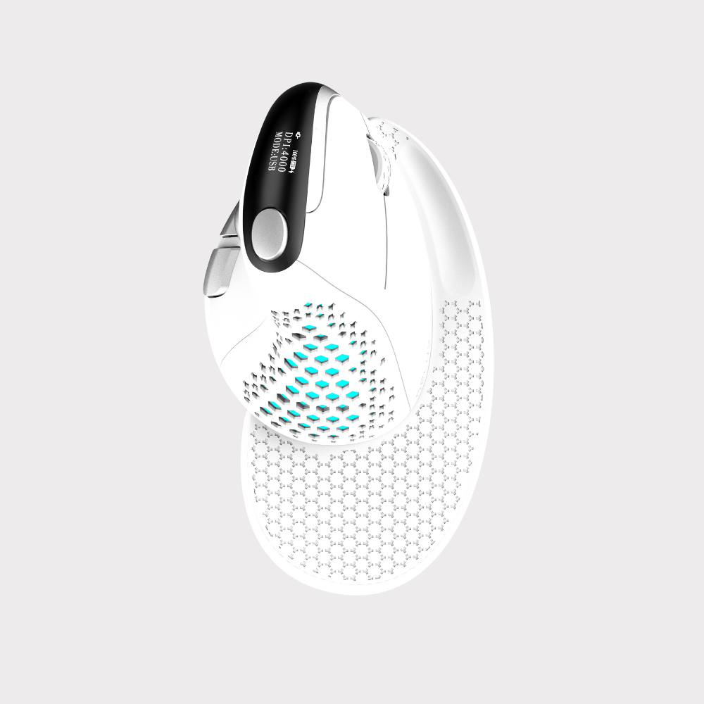 Souris ergonomique rechargeable Bluetooth à trois modes avec molette M618XSD