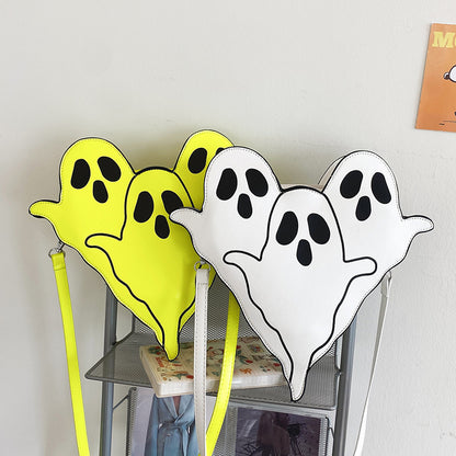 Bolsos de Halloween divertidos dibujos animados 3D fantasma dibujos animados bolsos de hombro mujeres lindo teléfono celular monederos bolso cruzado