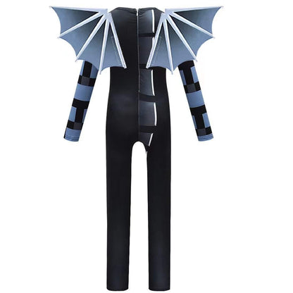 Halloween Children Cos Costume Costumes Tight One-piece Wings