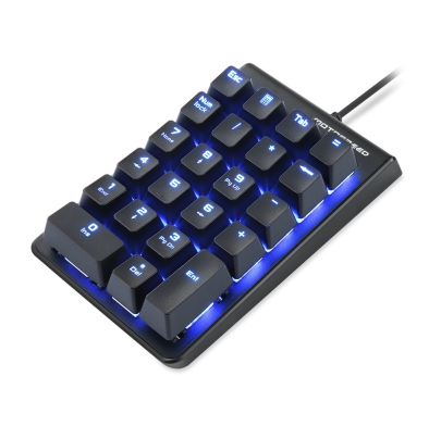 Teclado Numérico Mecánico K22 22 Teclas