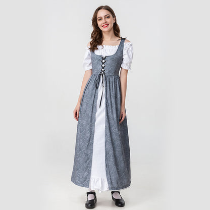 Halloween Literary Retro Dress Costume Set