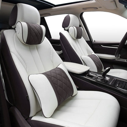 Car Lumbar Pillow Diamond Lattice